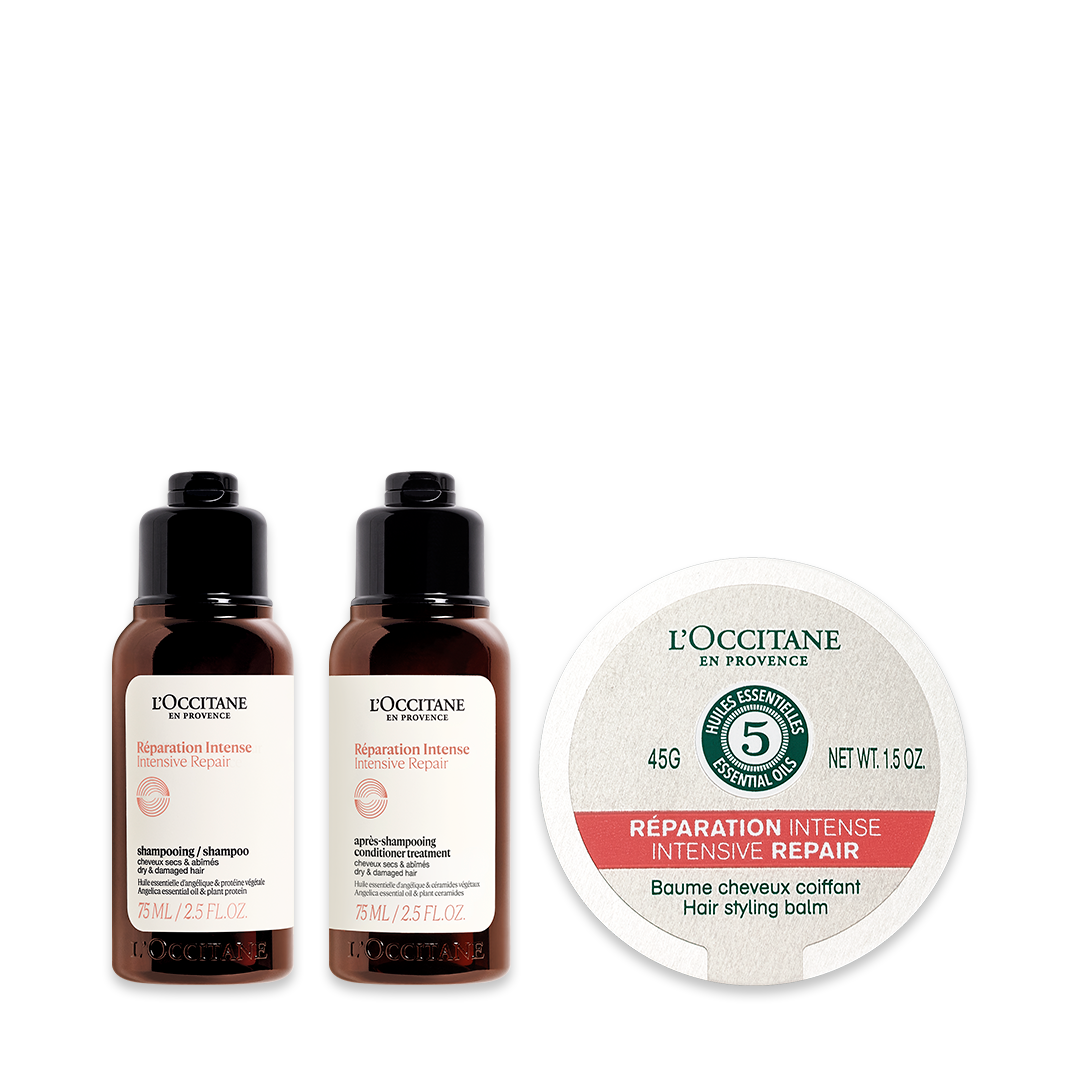 Travel Size Reparação Intensiva Aromacologia e Bálsamo Capilar